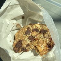 Cowboy cookie: very good! Nutty and mildly sweet with chewy bite.  at FOAM in The Hague