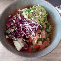 Side salad at FOAM in The Hague