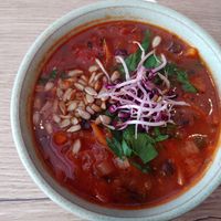 Excellent soup at FOAM in The Hague