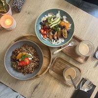 Crumble & oat pancakes  at FOAM in The Hague