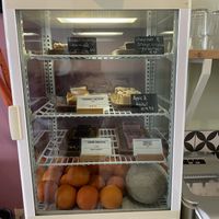 Choices of cakes  at FOAM in The Hague