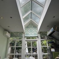 Backyard terrace and the roof  at FOAM in The Hague
