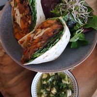 Burritos from the daily special. I wish they were available permanently at FOAM in The Hague