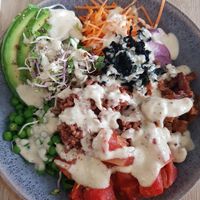 Sushi bowl at FOAM in The Hague