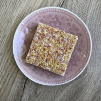 Glutenfree mango cake at FOAM in The Hague