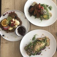 Pancakes, BLT Toast and Pita at FOAM in The Hague