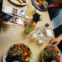 Powers bowl, pancakes, quesadilla
 at FOAM in The Hague