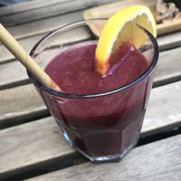 Berry smoothie  at FOAM in The Hague