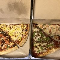 Veganator, bbq chicken, Italiano, chicken parmm  at Slice On The Avenue in White Marsh