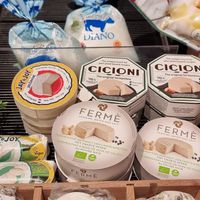 Vegan cheese at EkoPlaza - Kerkplein in The Hague