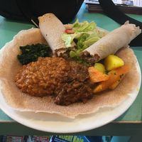 mixed veggie plate  at Saron in Heidelberg