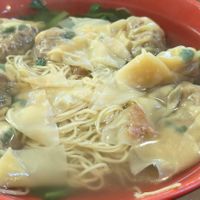 Must try! Super good! Wanton noodles.  at Fuyue Xianju Vegetarian Restaurant in Macau