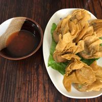 Fried Wanton *recommended* at Fuyue Xianju Vegetarian Restaurant in Macau