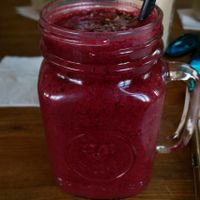 purple haze smoothie  at The Bowl - Warschauer Str in Berlin