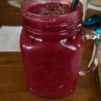 Purple Haze smoothie at The Bowl - Warschauer Str in Berlin