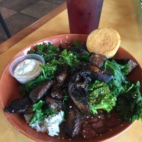 Portabella Bean Bowl. -  Oil Free! at Bean Vegan Cuisine in Asheville