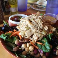 “crabbie” salad  at Bean Vegan Cuisine in Asheville
