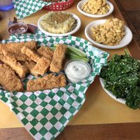 Mashed potatoes horrible. Mac and cheese tasted like only nutritional yeast and no other seasoning, fried tofu tastes like fried nothing. AVOID THIS PLACE IF YOU ENJOY FLAVORFUL.  at Bean Vegan Cuisine in Asheville