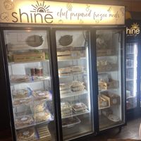 Frozen food available to take home  at Shine Plant Based Kitchen in Orillia