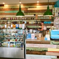 Inside at Earthy Eating Cafe in Lyndhurst
