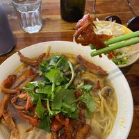 The crispy ‘duck’ so tasty and delicious!  at Fina's 2 in Fitzroy