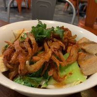 Fried noodles   at Fina's 2 in Fitzroy