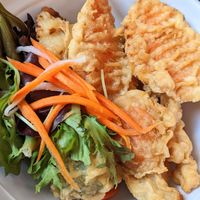 Tempura veg at Fina's 2 in Fitzroy