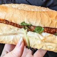 Pork bahn mi at Fina's 2 in Fitzroy