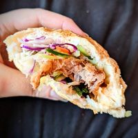 Pork bahn mi at Fina's 2 in Fitzroy