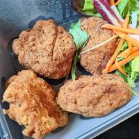 Crispy chicken at Fina's 2 in Fitzroy