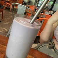 Purple sweet potato frappe   at Fina's 2 in Fitzroy