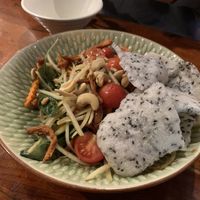 Papaya salad   at Fina's 2 in Fitzroy