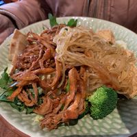 Dry noodles. Pretty good  at Fina's 2 in Fitzroy