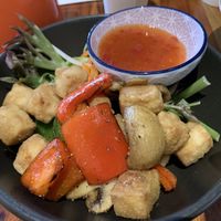 Salt and pepper tofu. It was not bad, I’ve had better    at Fina's 2 in Fitzroy