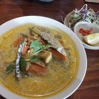 Laksa soup at Fina's 2 in Fitzroy