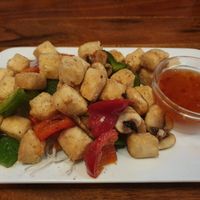 Salt and pepper tofu at Fina's 2 in Fitzroy