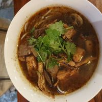 Spicky beef noodle soup at Fina's 2 in Fitzroy
