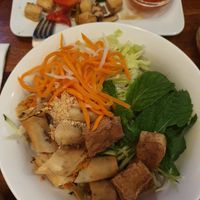 Dry vermicelli noodle  at Fina's 2 in Fitzroy