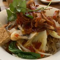 Dry noodles ... my new favourite thing  at Fina's 2 in Fitzroy