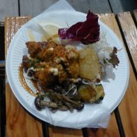 Food plate at Cori in Tokyo