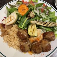 Falafel plate  at Cori in Tokyo
