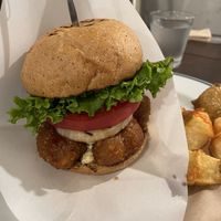 Tatsuta burger🍔🌱  at Cori in Tokyo