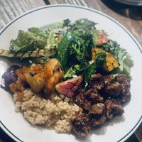 Karaage plate  at Cori in Tokyo