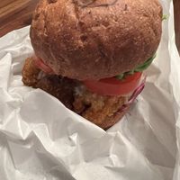 Soy cheese burger   at Cori in Tokyo