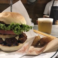 burger at Cori in Tokyo