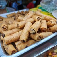 Fried spring roll ~11/11/21 at Tian Yi 天一素食 in Northeast Singapore
