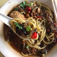 Lor mee at Tian Yi 天一素食 in Northeast Singapore