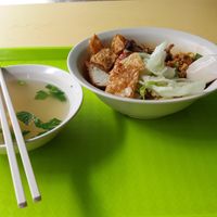Bah Chor Mee at Tian Yi 天一素食 in Northeast Singapore