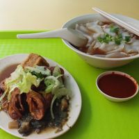 Kway Chap at Tian Yi 天一素食 in Northeast Singapore