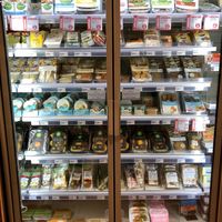 A lot of choice for vegans at EkoPlaza in Zoetermeer
